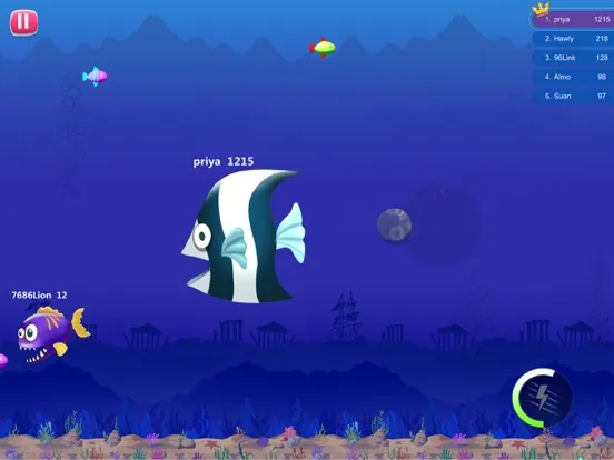 Capturas de pantalla de Fish.IO : Eat and Survive iPad 