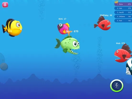 Capturas de pantalla de Fish.IO : Eat and Survive iPad 
