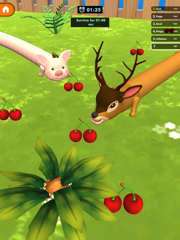 Captures d'écran de Hungry Snake Master 3D iPad 
