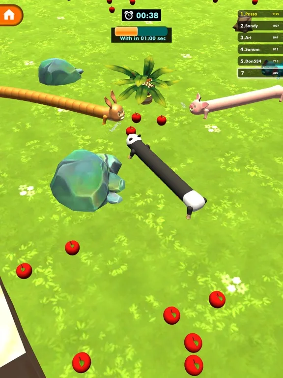 Captures d'écran de Hungry Snake Master 3D iPad 