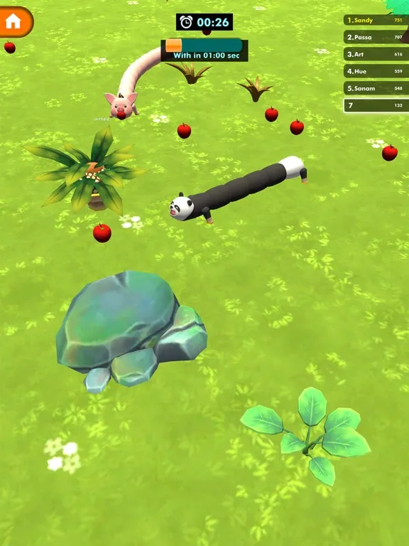 Captures d'écran de Hungry Snake Master 3D iPad 