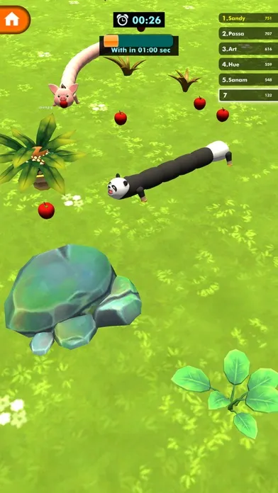 Captures d'écran de Hungry Snake Master 3D