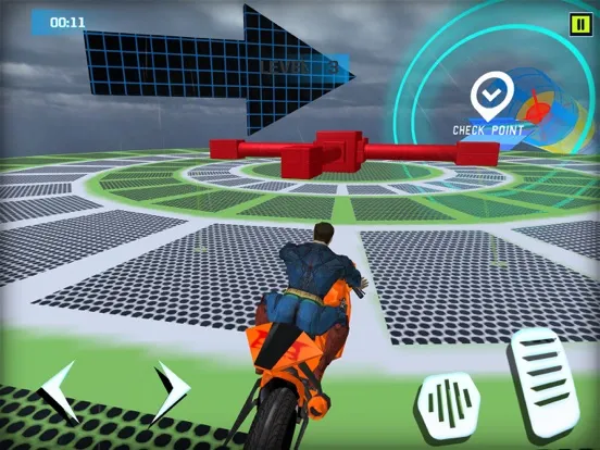Superhero Extreme Bike Stunts iPad 應用截圖