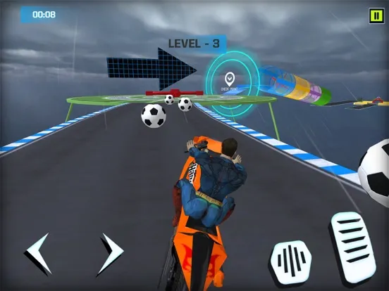 Superhero Extreme Bike Stunts iPad 應用截圖