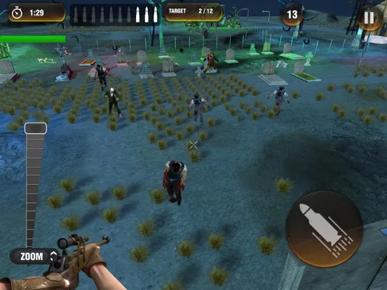 Скриншоты Zombie Sniper Shooting 3D iPad 