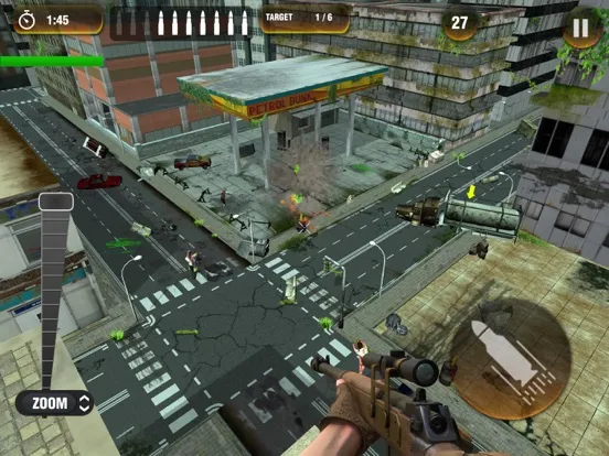 Скриншоты Zombie Sniper Shooting 3D iPad 