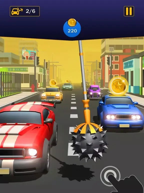 Pendulum Car Crash iPad  スクリーンショット