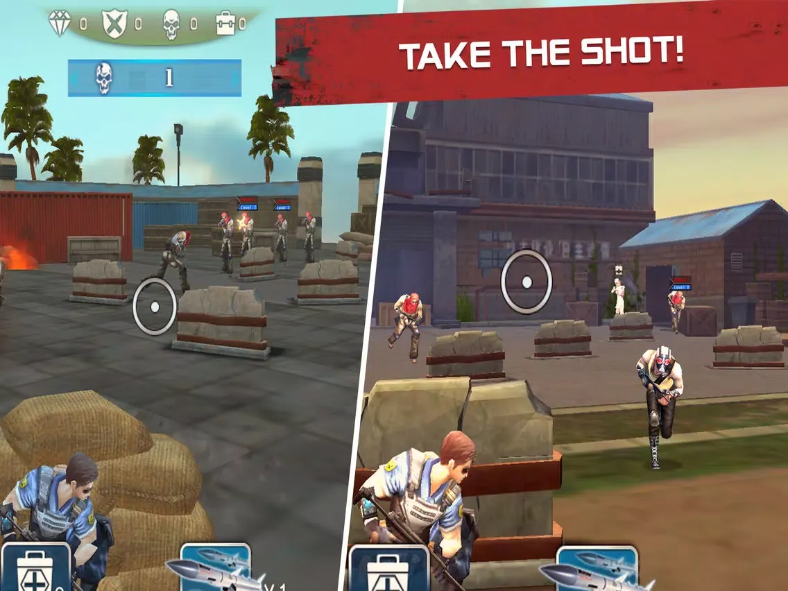 Screenshot di Impasse War Survival Shooting iPad 