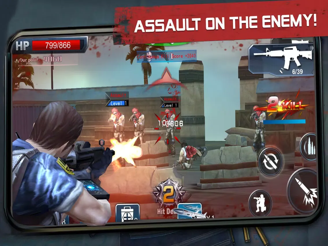 Screenshot di Impasse War Survival Shooting iPad 