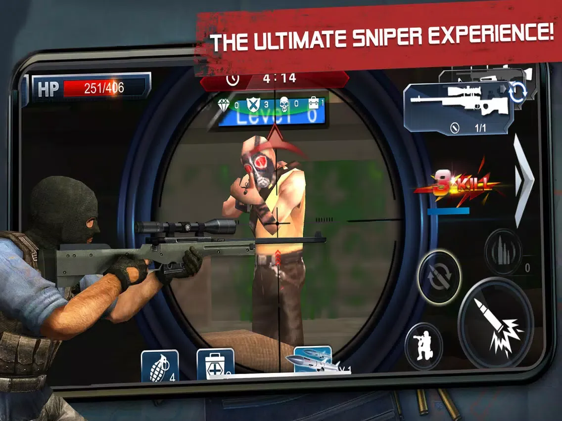 Screenshot di Impasse War Survival Shooting iPad 