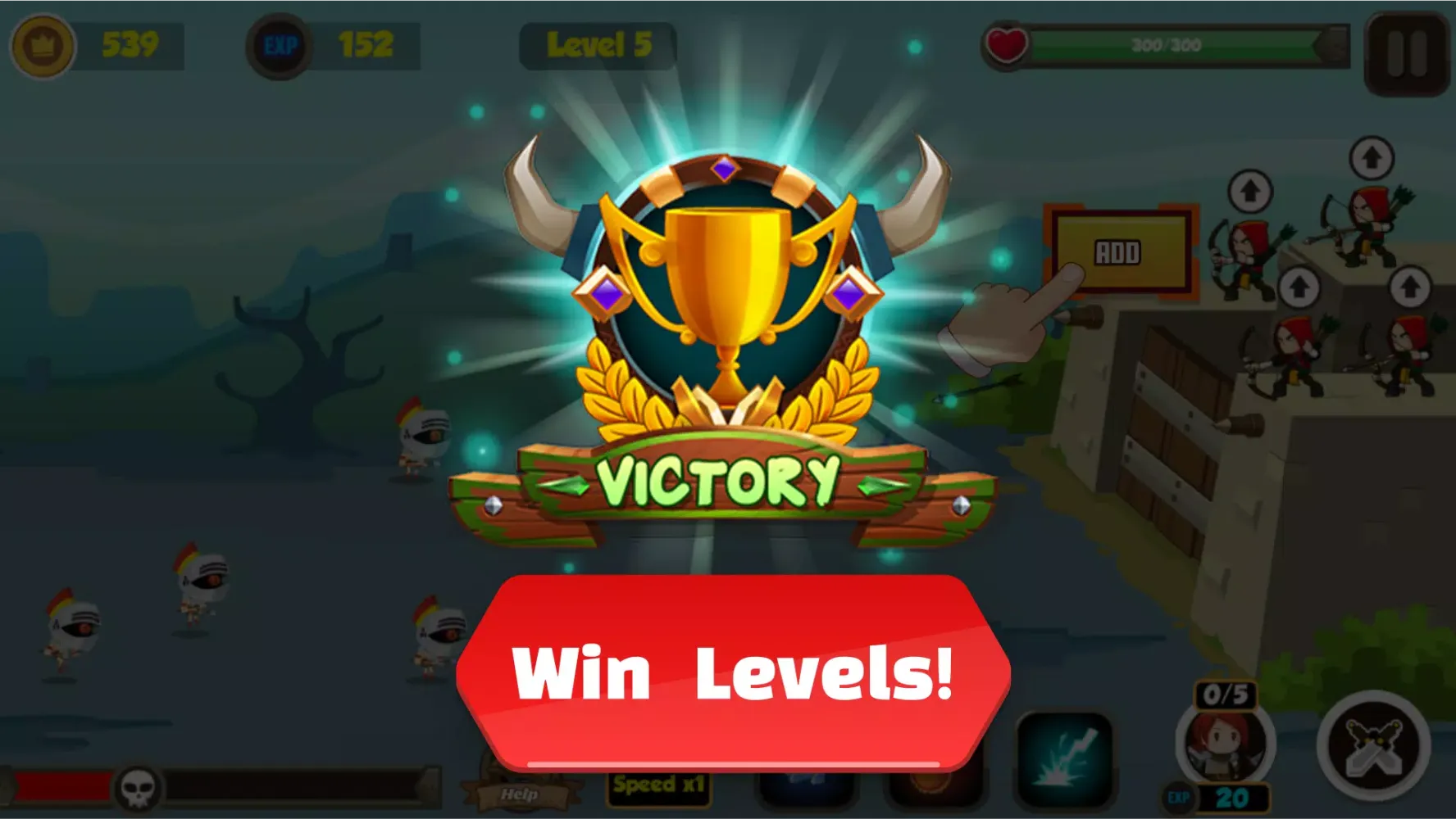 Idle Fortress: Tower Defence سکرین شاٹس
