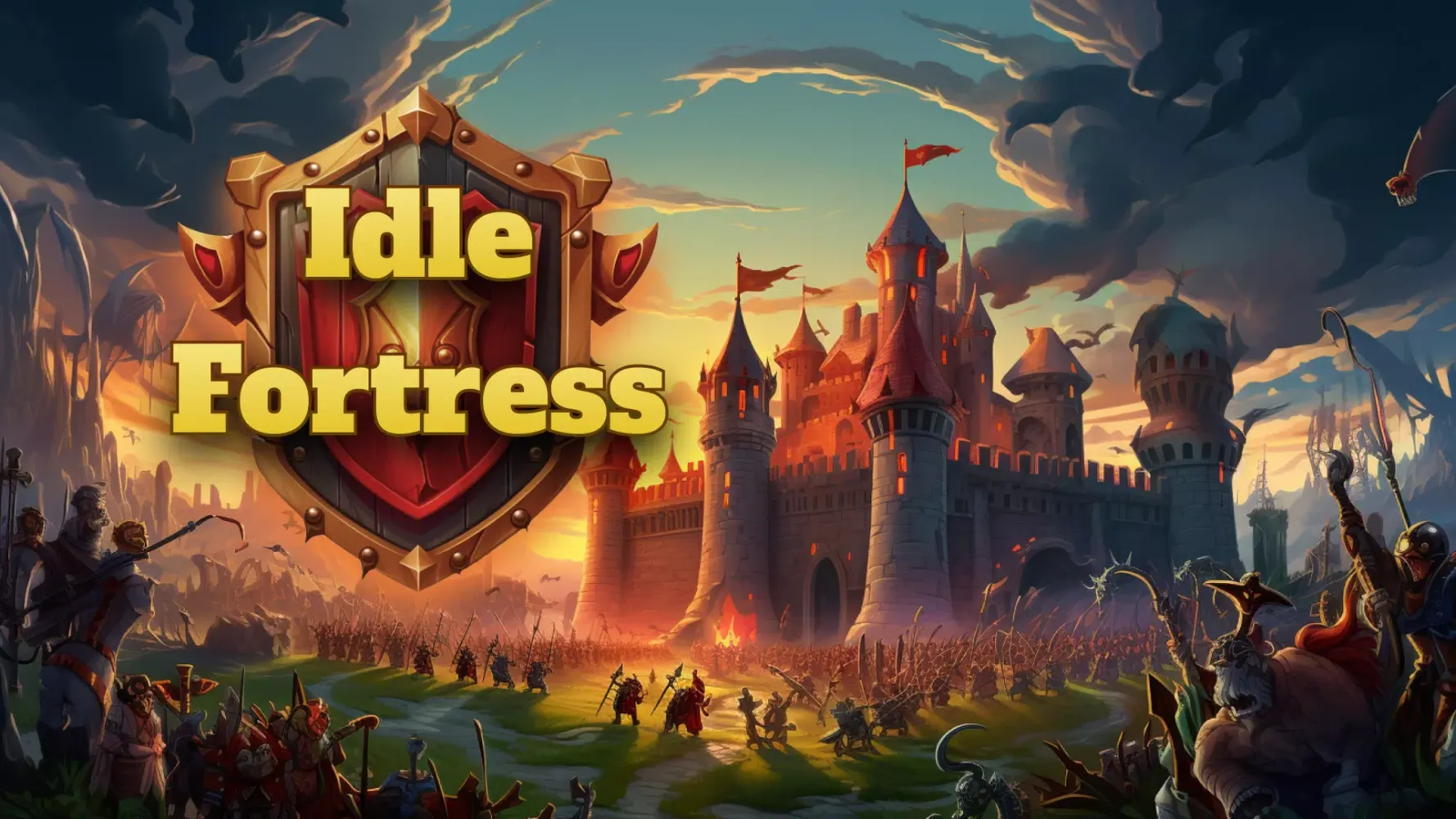 Idle Fortress: Tower Defence سکرین شاٹس