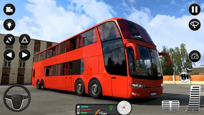 Modern Bus Driving Games 3D Screenshots
