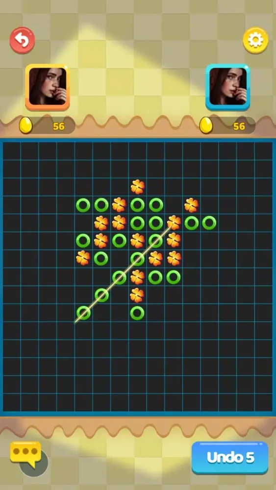 TicTacToe - 5 in a row Online Ekran Görüntüleri