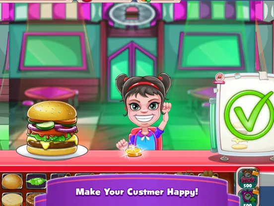 Capturas de tela do Burger Master - Cooking Chef iPad 