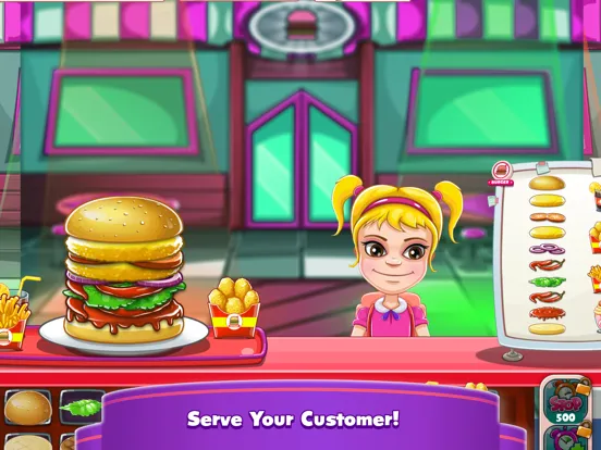 Capturas de tela do Burger Master - Cooking Chef iPad 