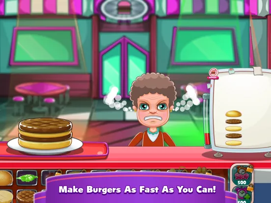Capturas de tela do Burger Master - Cooking Chef iPad 