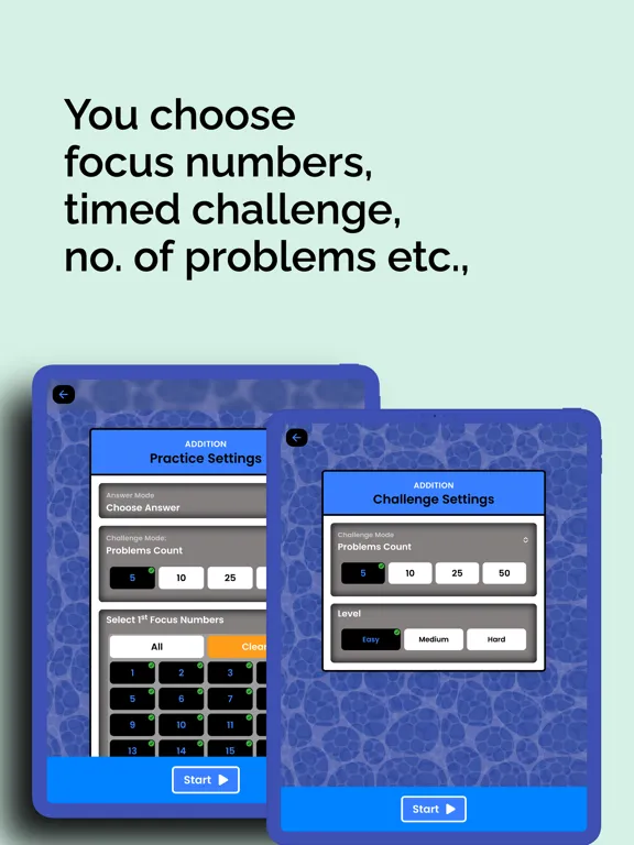 Capturas de tela do Math Genius: Mental Math iPad 