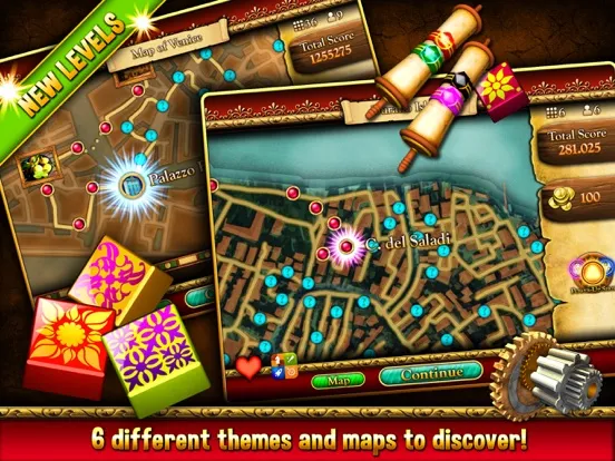 Mahjong Venice Mystery Puzzle iPad  Ekran Görüntüleri