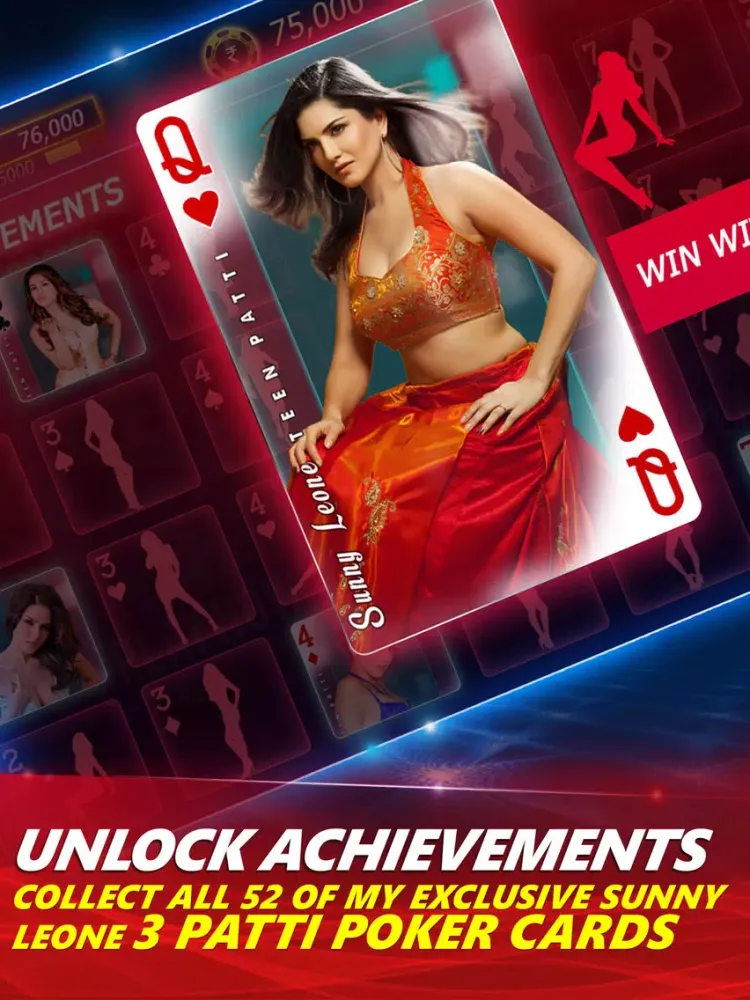 Teen Patti PartyPoker with Sunny Leone iPad  Ekran Görüntüleri