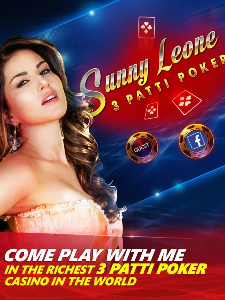 Teen Patti PartyPoker with Sunny Leone iPad  Ekran Görüntüleri