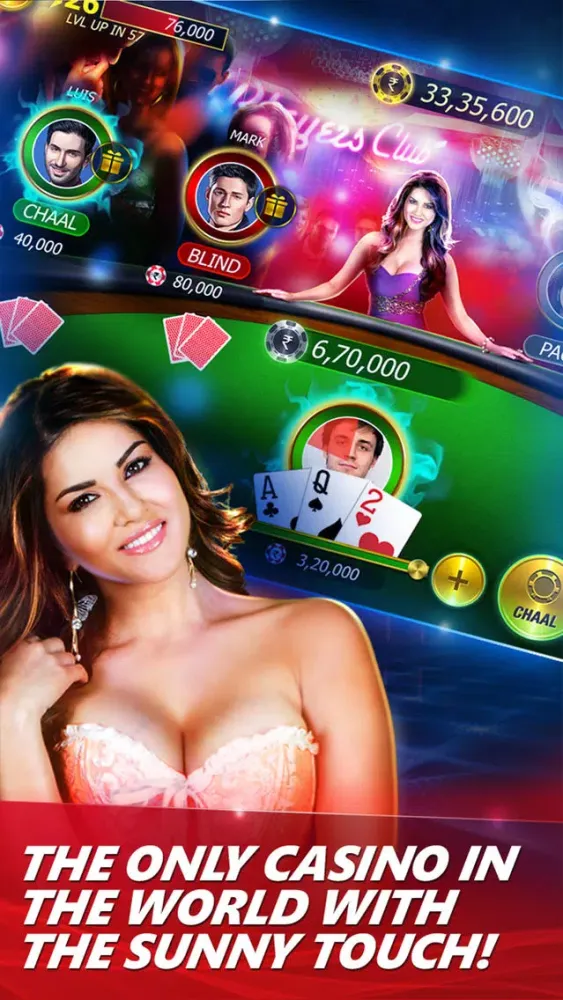 Teen Patti PartyPoker with Sunny Leone Ekran Görüntüleri