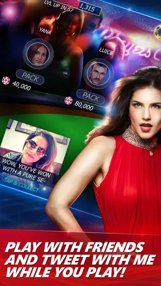 Teen Patti PartyPoker with Sunny Leone Ekran Görüntüleri