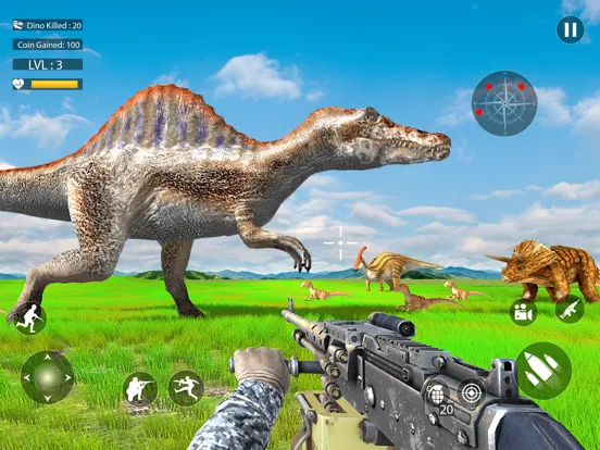Скриншоты Dino hunter Deadly Monster iPad 