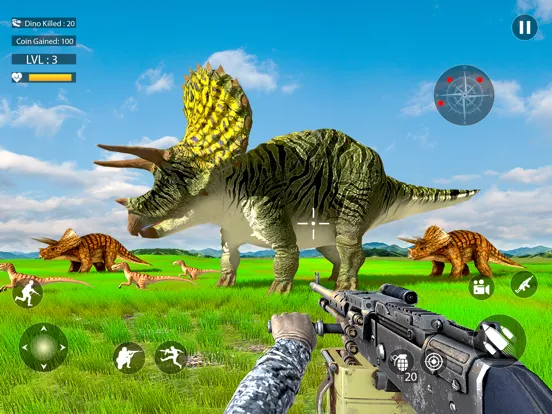 Скриншоты Dino hunter Deadly Monster iPad 