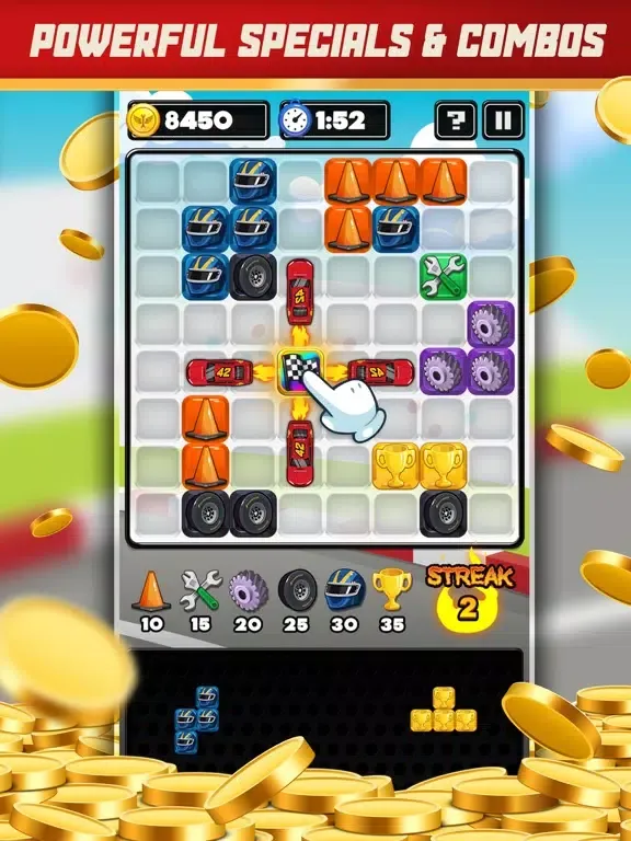 Chip Ganassi Racing Blitz Game iPad  Screenshots