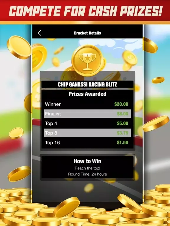 Chip Ganassi Racing Blitz Game iPad  Screenshots