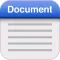 Document touch: Word processor and file editor app