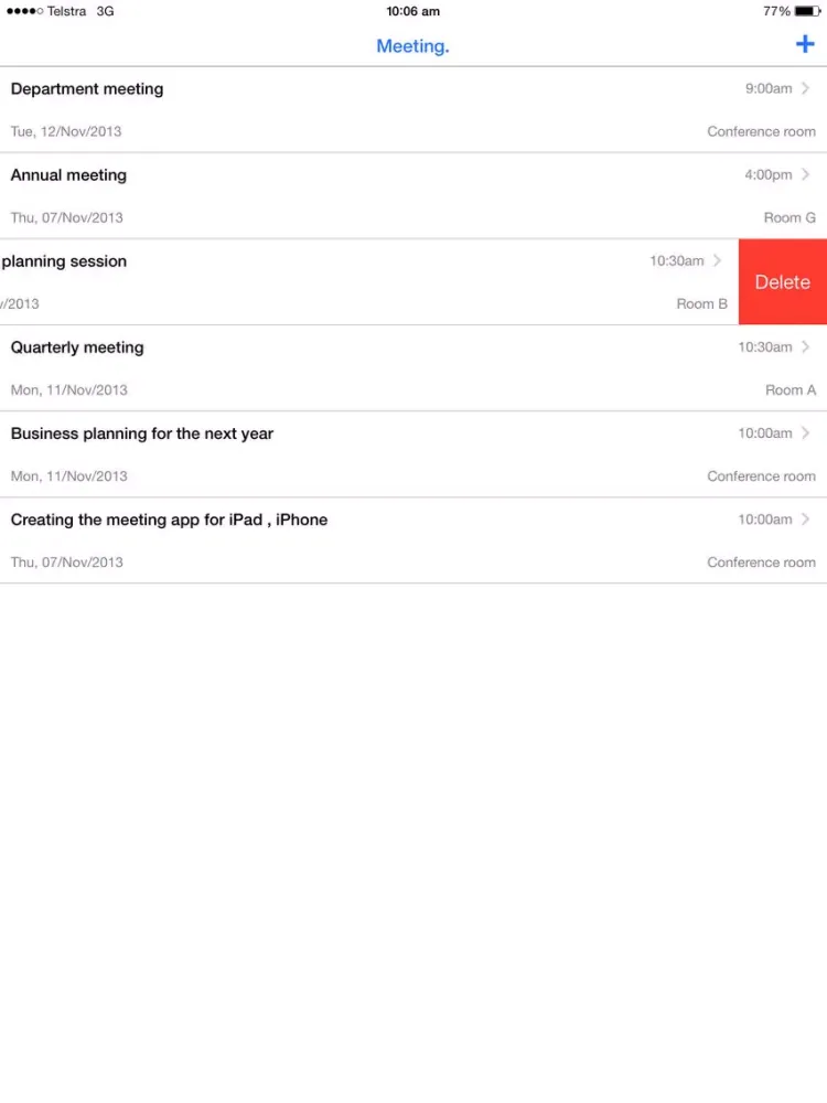 تصاویر Meeting minutes maker - Create and share minutes, agendas, notes, tasks iPad 