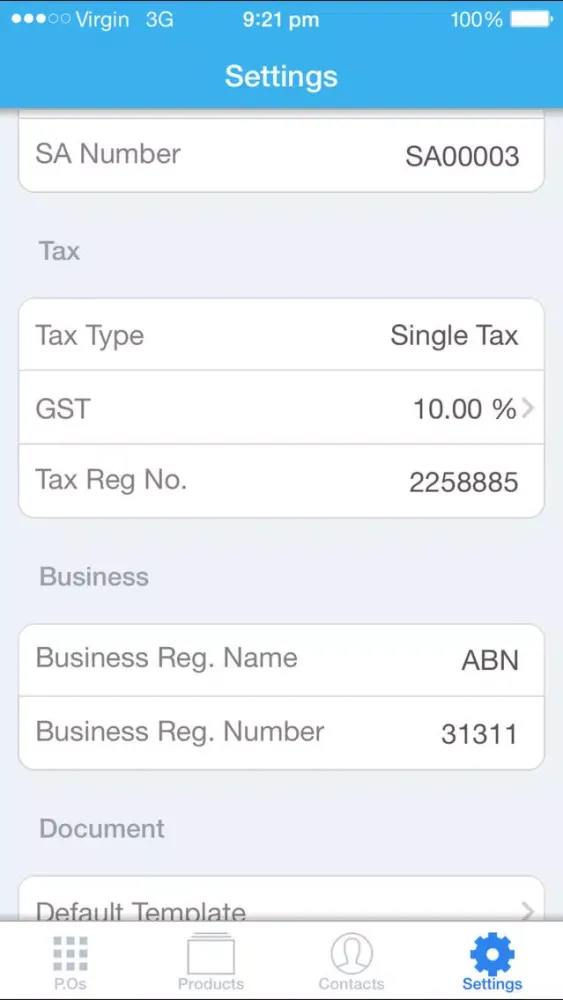 Purchase Order Pro سکرین شاٹس