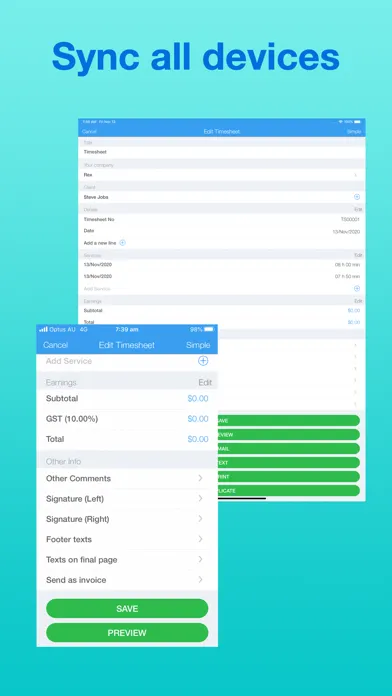 تصاویر Timesheet Maker