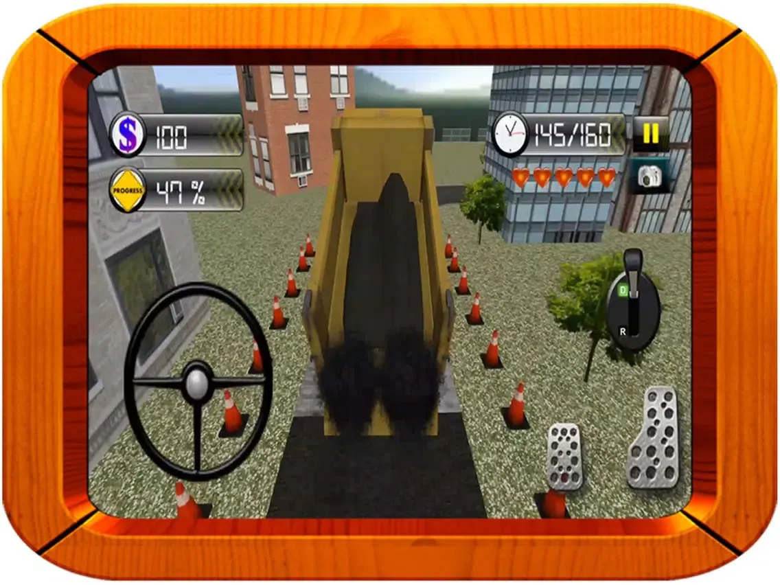 City Construction Road builder Simulator 2016 – free heavy excavator crane dumper bulldozer roller operator driver digger sim iPad  Screenshots