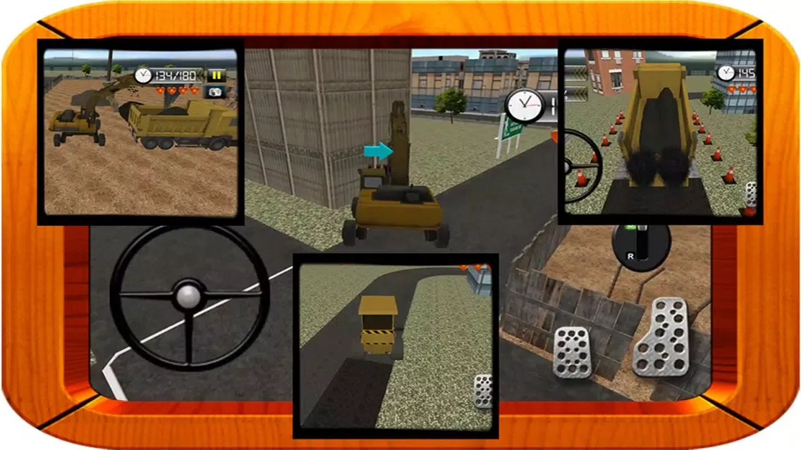 City Construction Road builder Simulator 2016 – free heavy excavator crane dumper bulldozer roller operator driver digger sim Screenshots