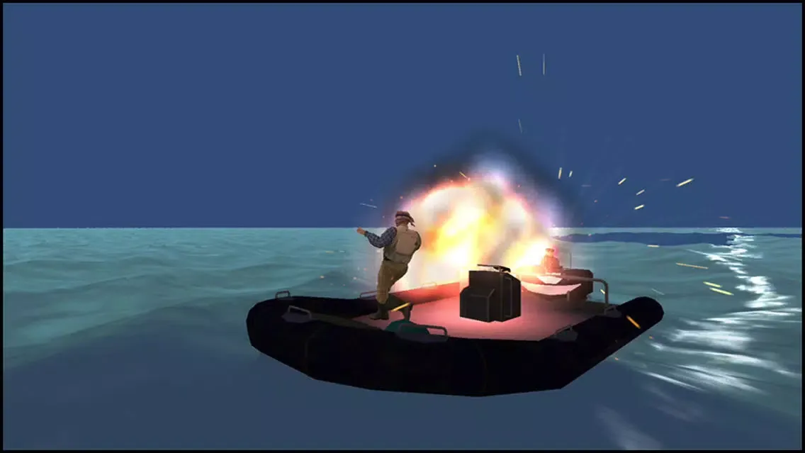 Capturas de tela do Fly Submarine Car: Police Boat Pro