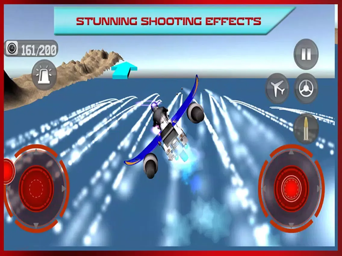 تصاویر Flying Bike: Police vs Cops - Police Motorcycle Shooting Thief Chase Free Game iPad 