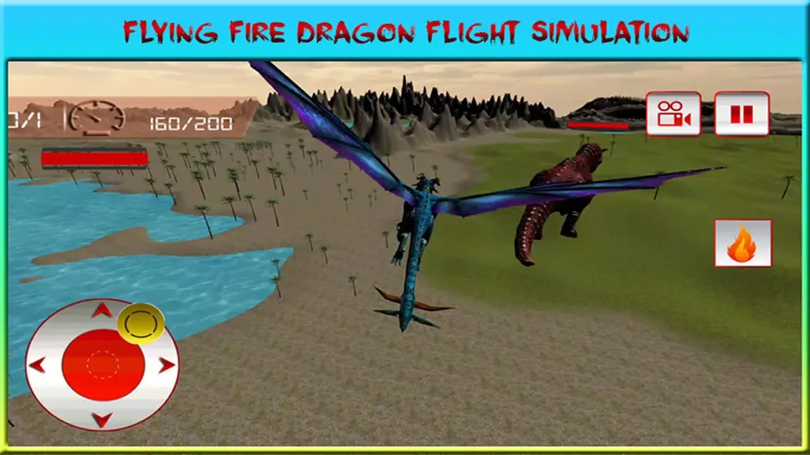 صور Flying Dragon Warrior Attack – Monster vs Dinosaur Fighting Simulator