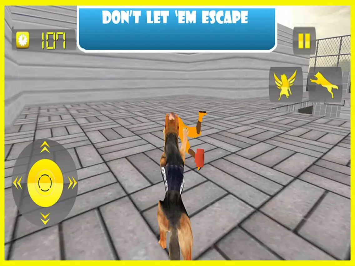 Flying Police Dog Prison Break Pro - Prisoner Escape Jail Breakout Mission from Alcatraz iPad  Screenshots