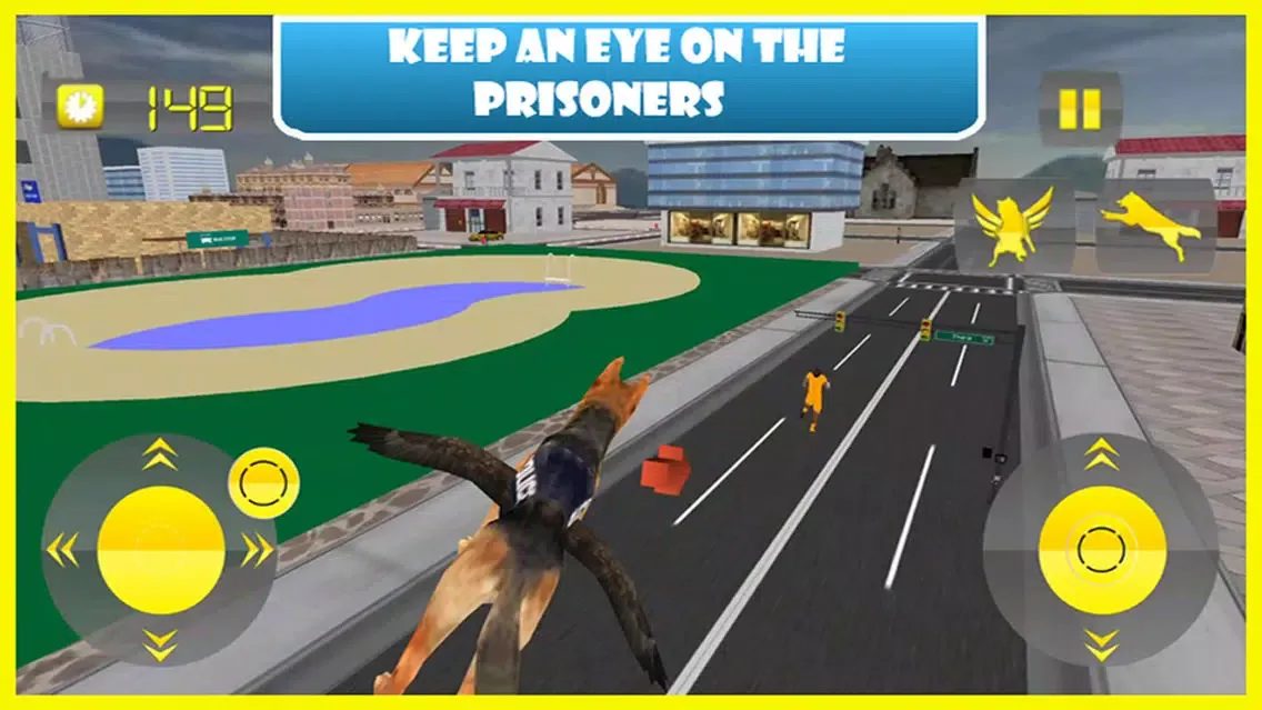 Flying Police Dog Prison Break Pro - Prisoner Escape Jail Breakout Mission from Alcatraz Screenshots
