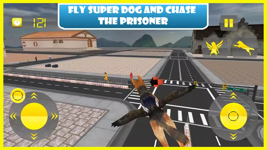 Flying Police Dog Prison Break Pro - Prisoner Escape Jail Breakout Mission from Alcatraz Screenshots