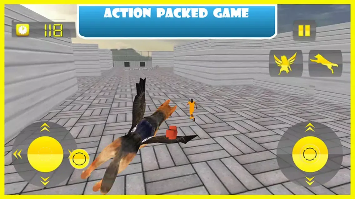 Flying Police Dog Prison Break Pro - Prisoner Escape Jail Breakout Mission from Alcatraz Screenshots