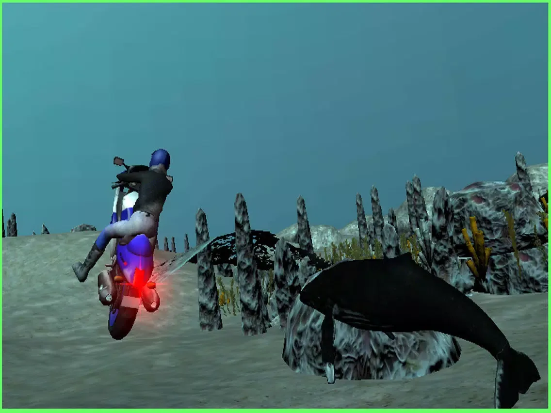 Tangkapan layar Flying Submarine Motorbike iPad 
