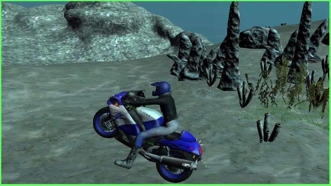 Tangkapan layar Flying Submarine Motorbike