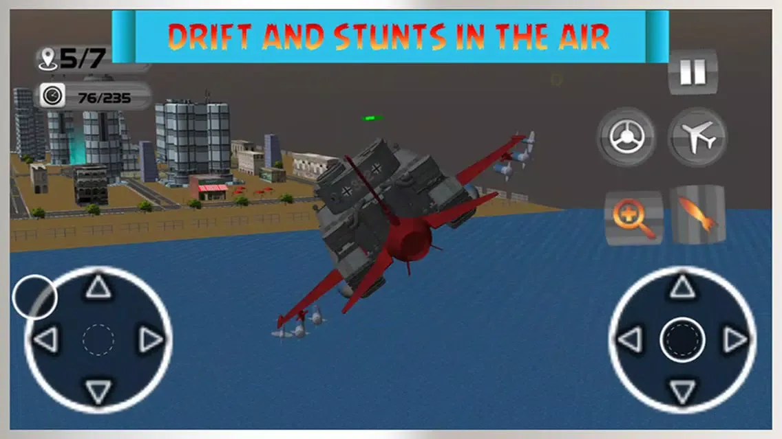 ภาพหน้าจอของ Flying Tank Flight Simulator Pro