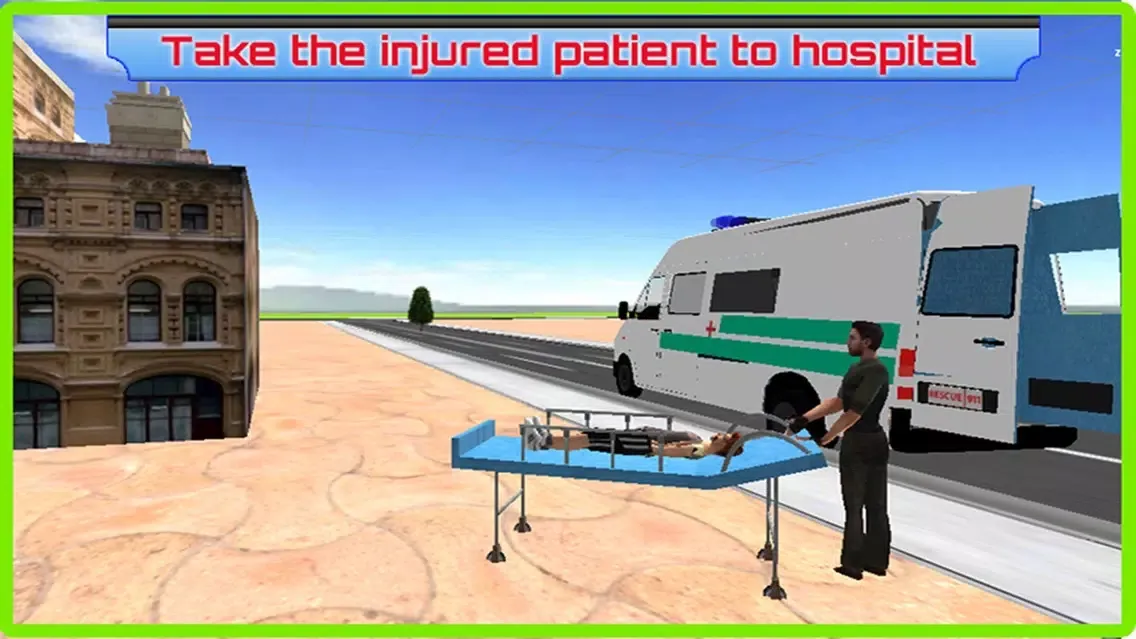 Multi-Storey Ambulance Parking - Emergency Hospital Rescue Driving Simulator Screenshots