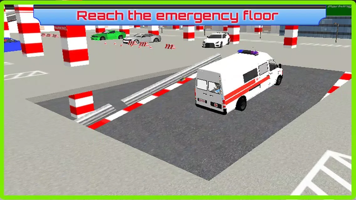 Multi-Storey Ambulance Parking - Emergency Hospital Rescue Driving Simulator Screenshots
