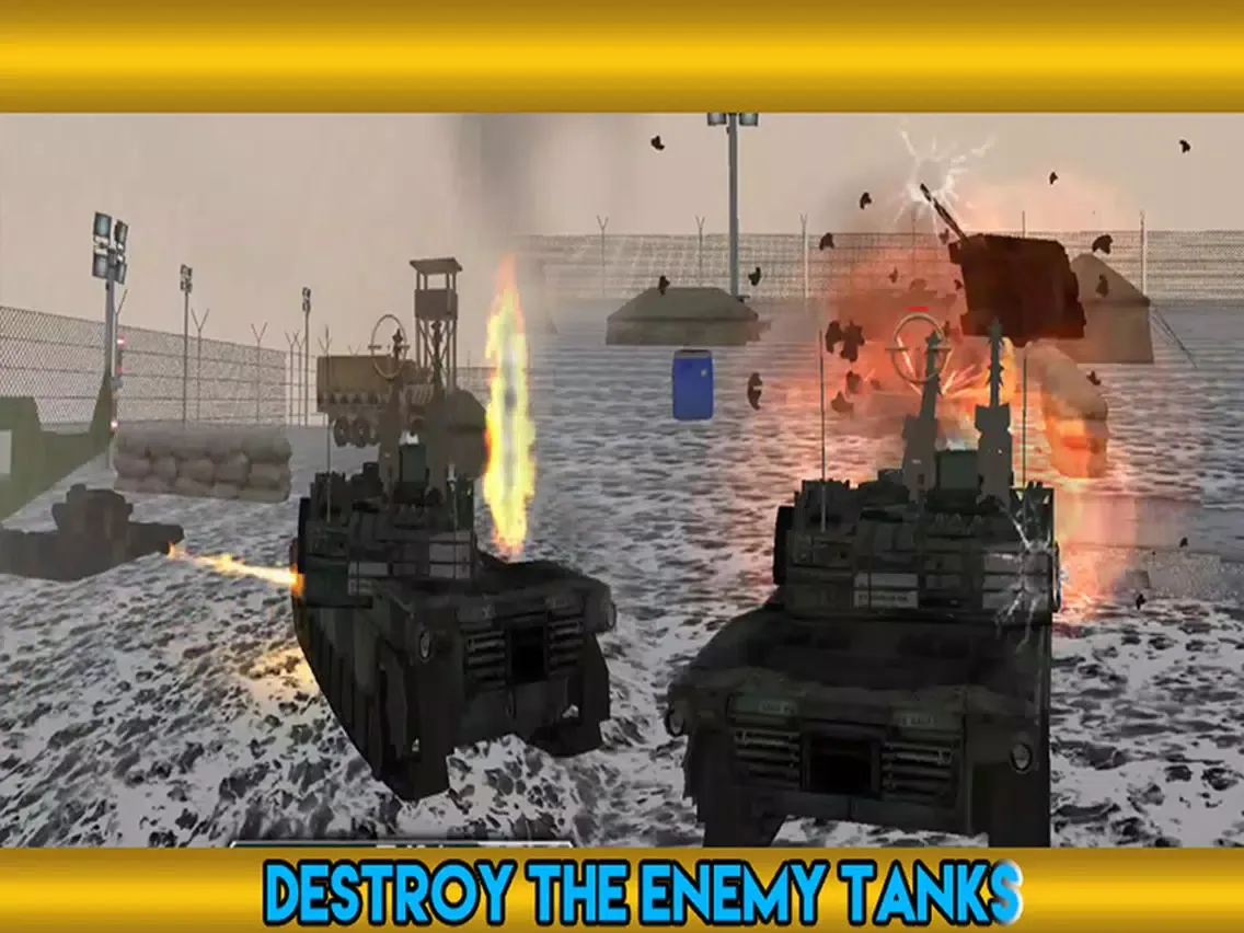 Screenshot di Tank Battle Blitz Attack 2016 - Tank City Warfare Game iPad 